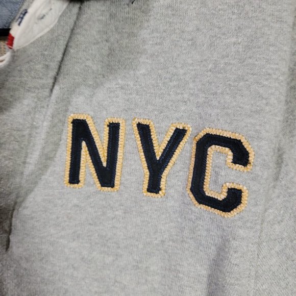 Tommy Hilfiger NYC New York City VINTAGE Rugby Shirt Size Small - Picture 5 of 14
